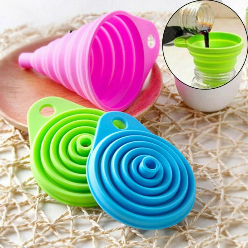 Collapsible Silicone Funnel
