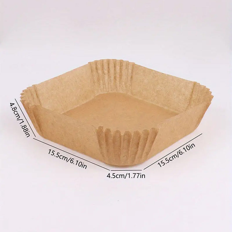 Air Fryer Baking Paper Square 50Pcs