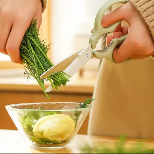 2 In 1 Scissors And Peeler Set Stainless Steel