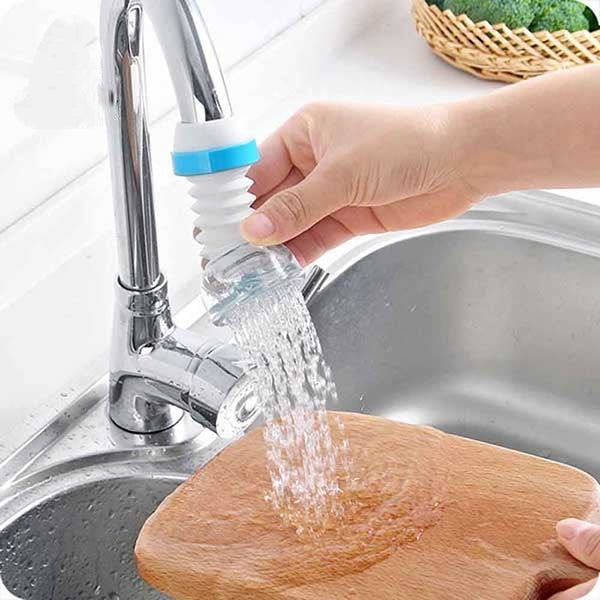 Rotary Faucet Splash Shower - Water Filter