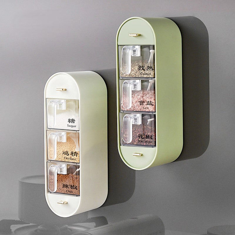 5 Grid Seasoning Storage Rack