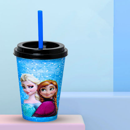 Reusable Drinking Cup With Straw