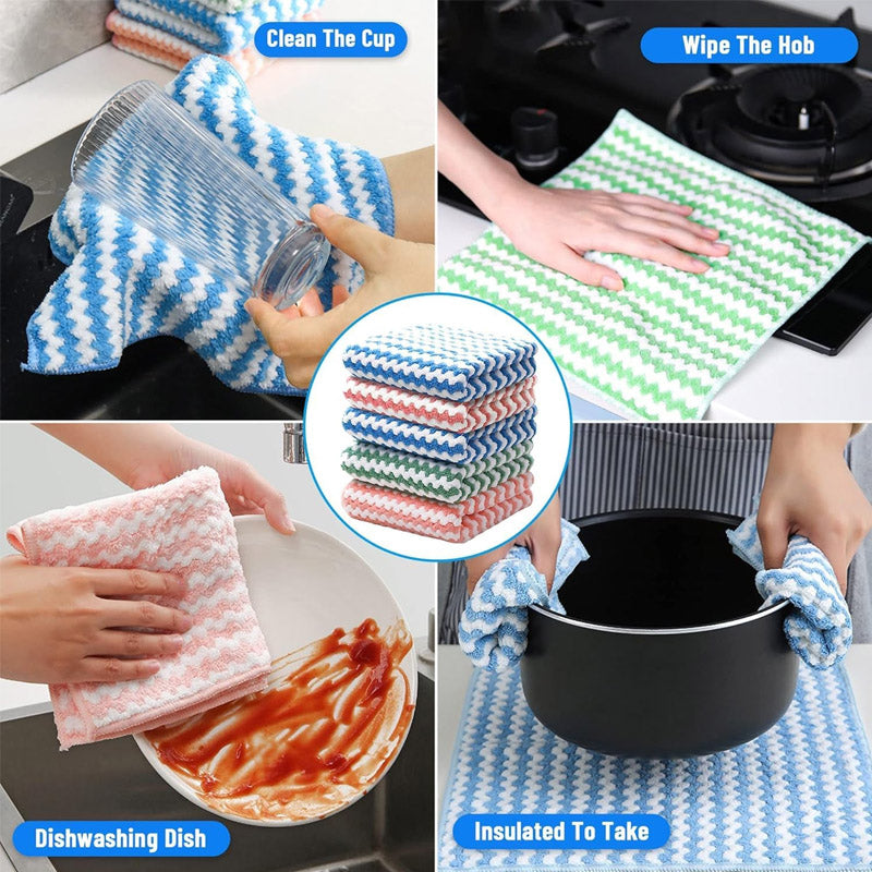 Microfiber Cleaning Towel Cloth Pack Of 3