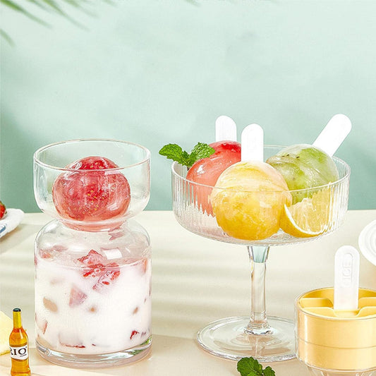 Ice Maker Molds Lollipop Shape 4 Pcs Set