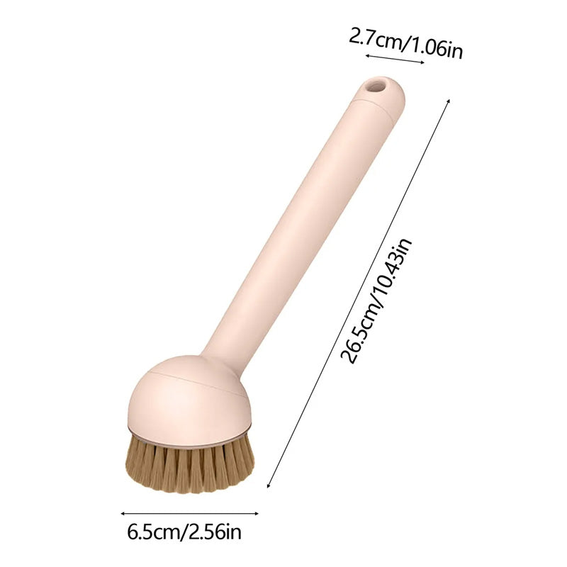 Rotatable Dish Washing Brush Long Handle