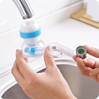Rotary Faucet Splash Shower - Water Filter