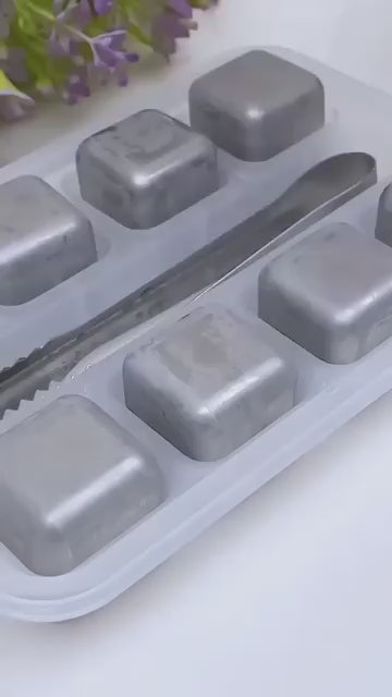 Reusable Ice Cubes Set Stainless Steel